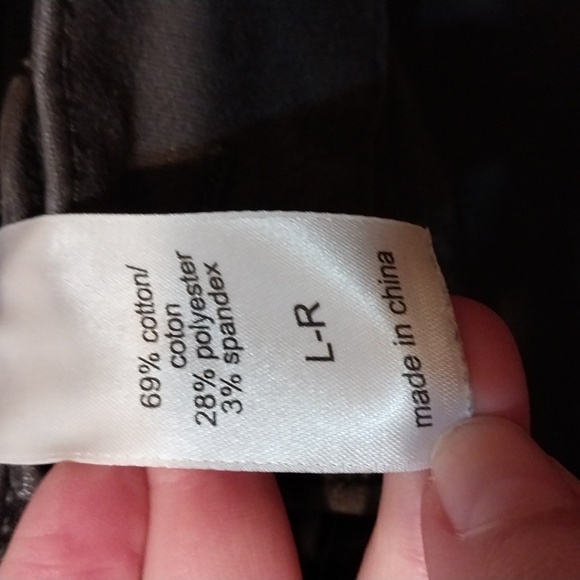 Maurices Grey Jeggings Size L - Picture 4 of 9